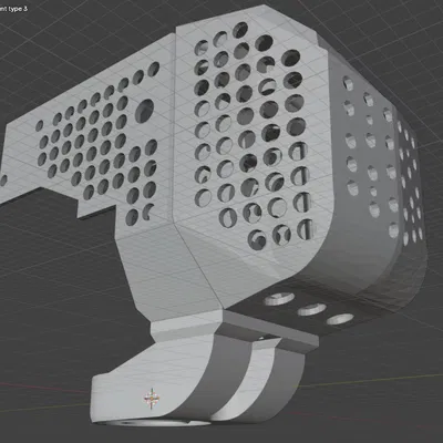 Creality CR-10 SE | Quạt làm mát linh kiện | Bản tùy chỉnh modular