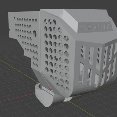 Creality CR-10 SE | Quạt làm mát linh kiện | Bản tùy chỉnh modular