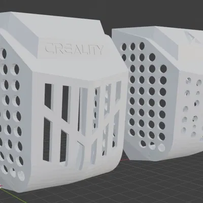 Creality CR-10 SE | Quạt làm mát linh kiện | Bản tùy chỉnh modular