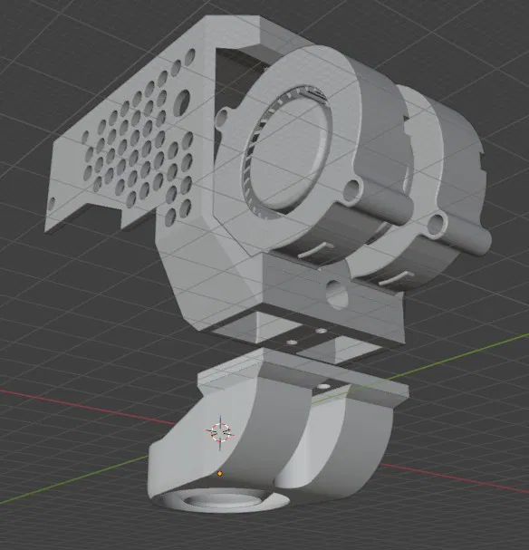 Creality CR-10 SE | Quạt làm mát linh kiện | Bản tùy chỉnh modular - Image 4