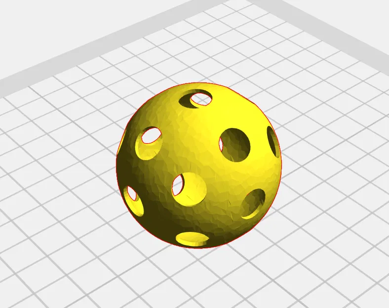 Tự in quả bóng Pickleball 3D - Thiết kế tiêu chuẩn, độ bền cao - Image 2