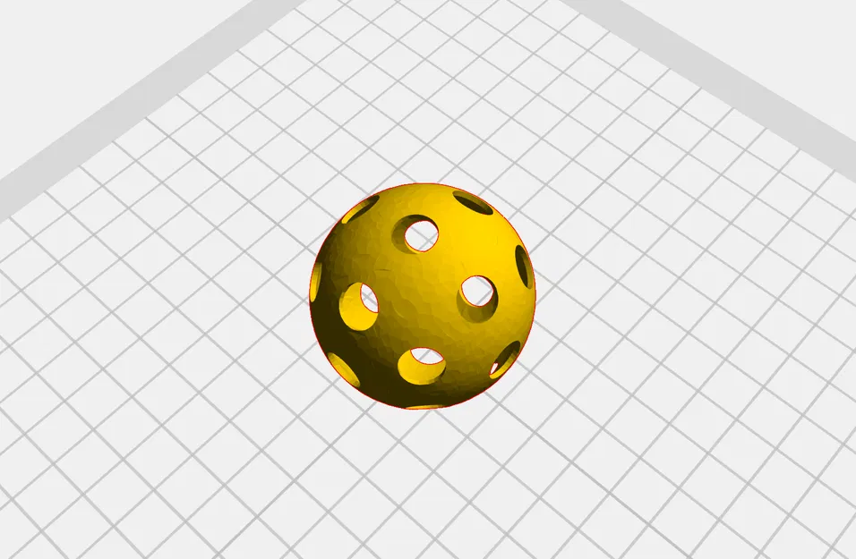 Tự in quả bóng Pickleball 3D - Thiết kế tiêu chuẩn, độ bền cao - Image 3