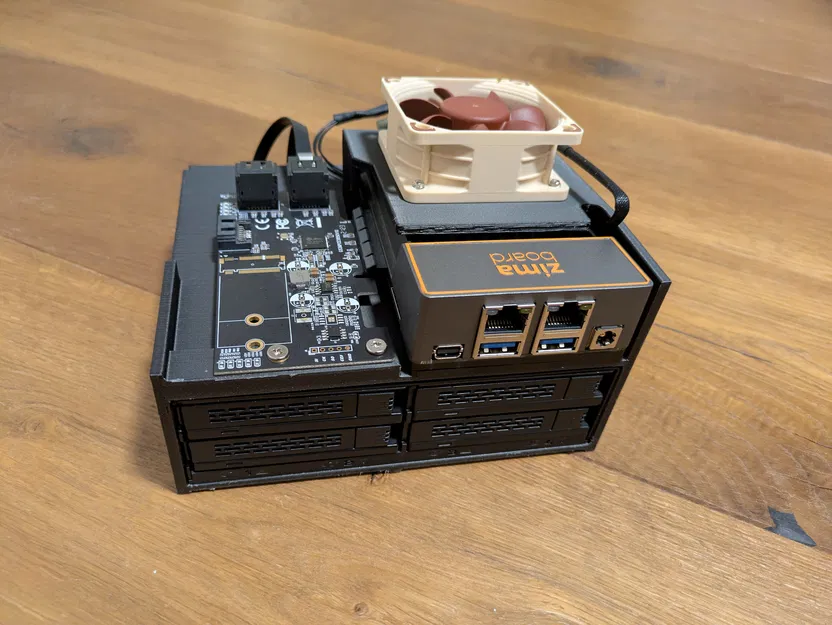 Bộ khung dựng NAS SSD cho Zimaboard - Image 1