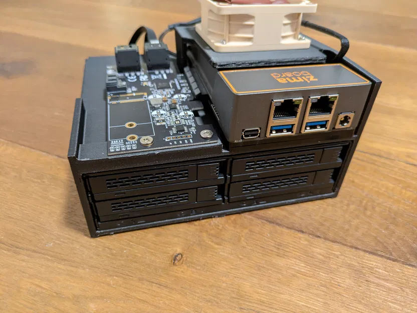 Bộ khung dựng NAS SSD cho Zimaboard - Image 5