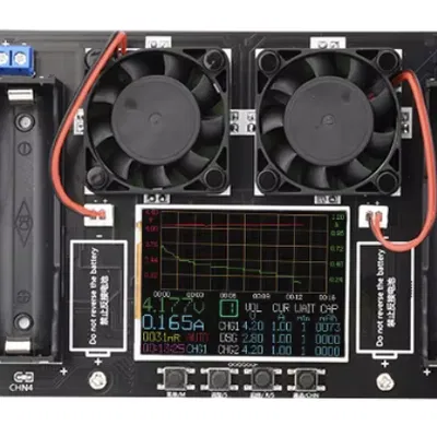 Khung bảo vệ 3D cho bộ kiểm tra dung lượng pin 18650 8 kênh ZK-x8