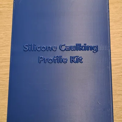 Hộp Đựng Dụng Cụ Trét Ron Silicone Profile Kit In 3D Tiện Lợi
