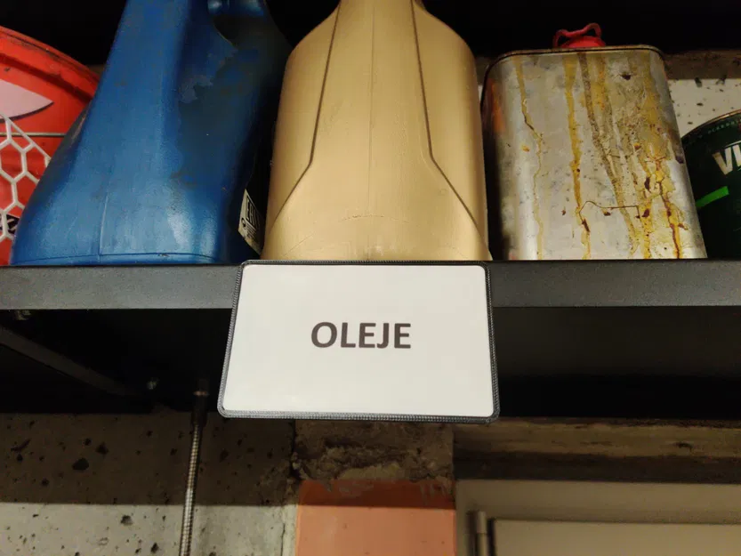 Bảng Gắn Nhãn Cho Kệ Sắt Brother 62x100 DK-11202 In 3D - Image 1