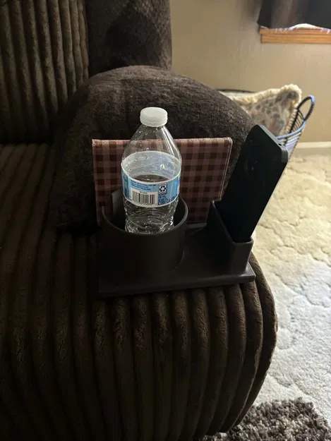 Khay Để Ly Và Ngăn Đựng Đồ Cho Ghế Ashley Furniture Extra Wide Recliner - Image 3