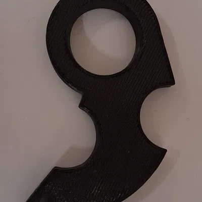 Móc khóa xoay giảm căng thẳng (Antistress Key Knife) in 3D