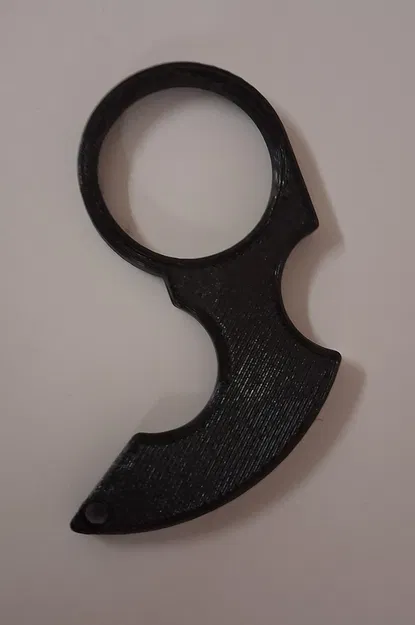 Móc khóa xoay giảm căng thẳng (Antistress Key Knife) in 3D - Image 3