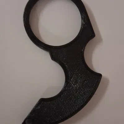 Móc khóa xoay giảm căng thẳng (Antistress Key Knife) in 3D