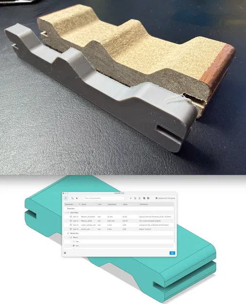 Hồ sơ trắc ngang ván sàn composite Fiberon - Image 1