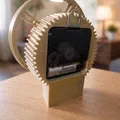 Rotating Face Clock: Đồng hồ cơ khí xoay tự in 3D độc đáo - Thumbnail 3
