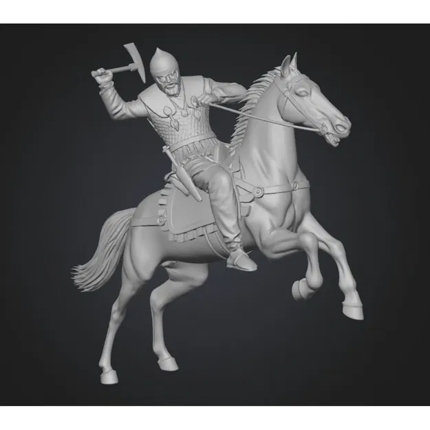 Mô hình kỵ binh Ba Tư (Persian Cavalry) - File in 3D cực chi tiết - Image 1