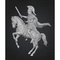 Mô hình 3D Tướng quân La Mã cưỡi ngựa dũng mãnh - Thumbnail 1