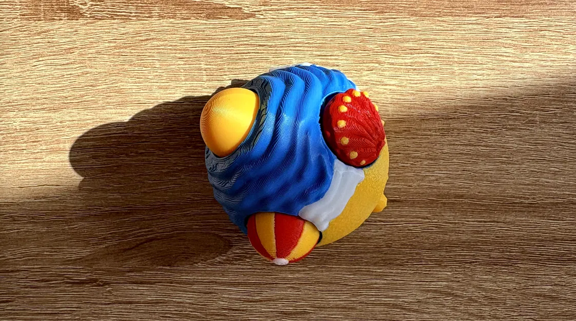 Fidget World I Đồ Chơi Fidget Bấm Tách Chủ Đề Bãi Biển - Image 3