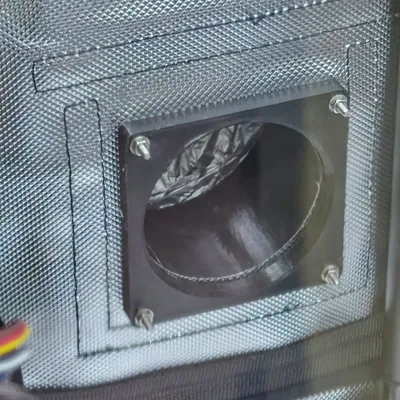 Bộ chuyển đổi ống thông gió 80mm sang 100mm cho máy in 3D Mintion