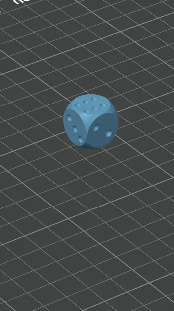 Mô hình xúc xắc 6 mặt (Die) in 3D chuẩn xác - Image 2