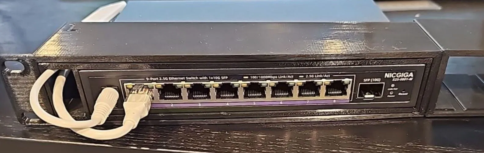 Khay gắn Rack 1U 19 inch cho Nicgiga S25-0801-M - Image 1