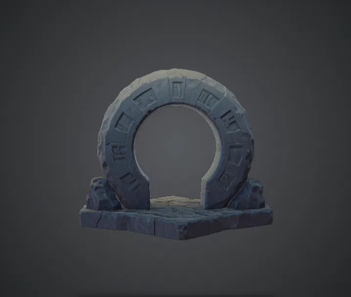 Cổng Đá Cổ Ngữ – Mô Hình Cổng Vòng Tròn Cổ Đại - Image 3