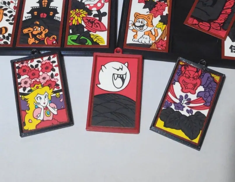 Móc khóa đựng thẻ bài Hanafuda - Image 1