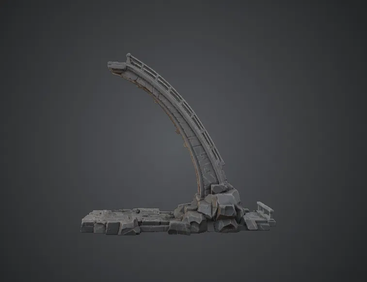 Cổng Vòm Đá Bị Sập – Địa Hình Cầu Đổ Nát - Image 1