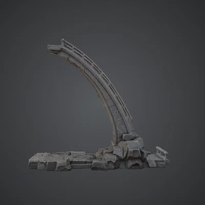 Cổng Vòm Đá Bị Sập – Địa Hình Cầu Đổ Nát