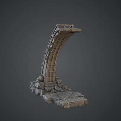 Cổng Vòm Đá Bị Sập – Địa Hình Cầu Đổ Nát