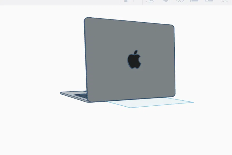Mô hình 3D Macbook Pro thiết kế sắc nét cho người yêu công nghệ - Image 2
