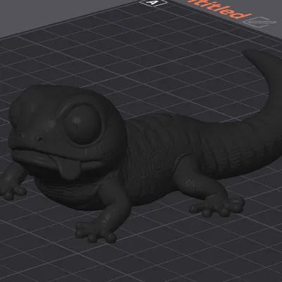 Mô hình chú thằn lằn vui nhộn Silly Lizard 3D - Tom the Lizard