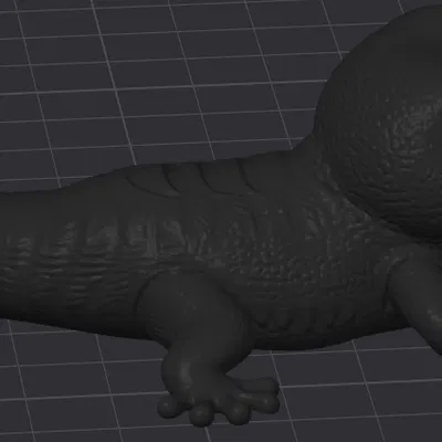 Mô hình chú thằn lằn vui nhộn Silly Lizard 3D - Tom the Lizard