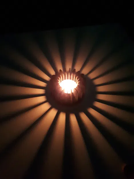 Chân đế nến trang trí độc đáo – Dễ dàng in 3D tại nhà - Image 3