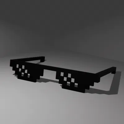Kính Thug Life Gangster Glasses 3D - Phụ kiện phong cách Pixel độc đáo