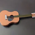 Mô hình đàn Guitar mini cho con rối - Thumbnail 1