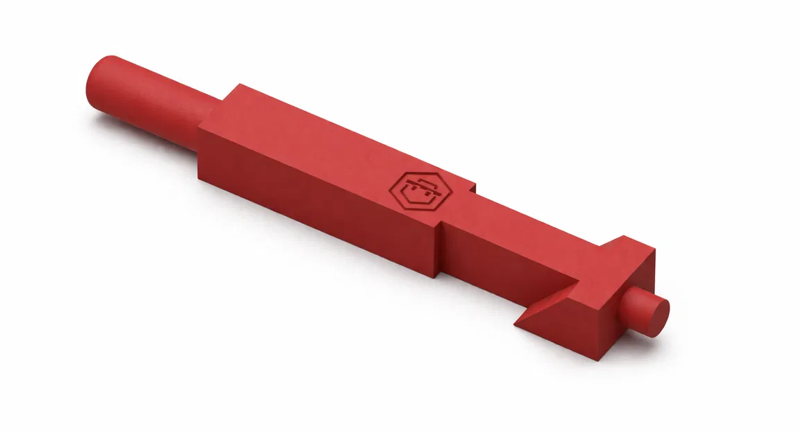 Chốt chặn tay cầm Qbrick Cart - Phụ kiện thay thế in 3D bền bỉ - Image 1