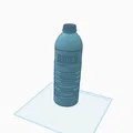 Mô hình 3D chai nước BEZOYA (Water Bottle) cho máy in 3D - Thumbnail 1