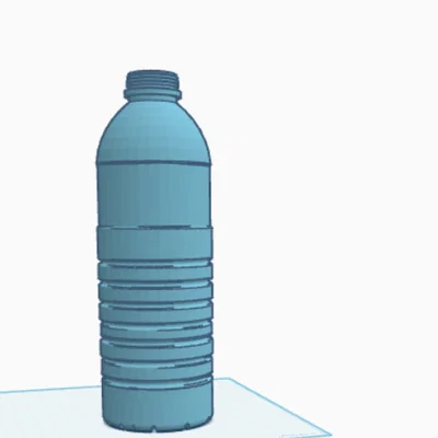 Mô hình 3D chai nước BEZOYA (Water Bottle) cho máy in 3D
