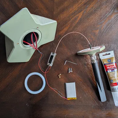 Bộ vỏ treo cho Solar Node - Sử dụng với thiết bị LoRa Meshtastic và Meshcore