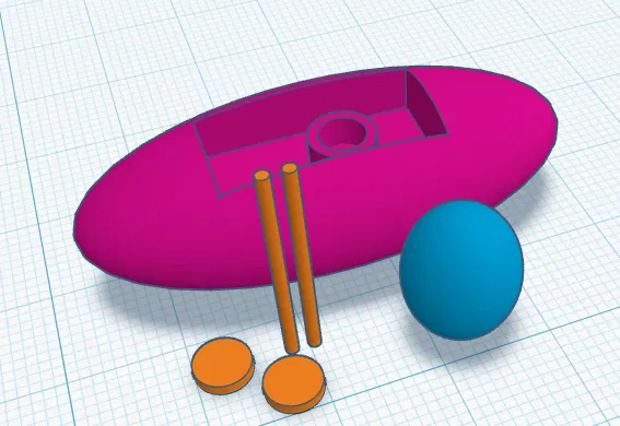 Mô hình ô tô sáng tạo với đầu nhân vật tùy biến cho bé - Image 1