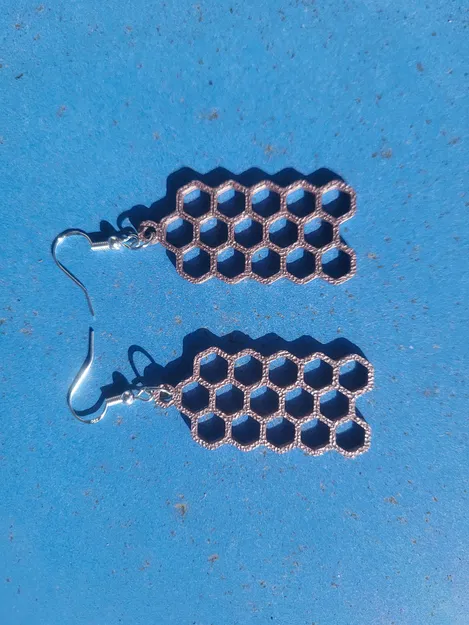 Bông tai - 068 - Dễ in - Miễn phí - Image 2