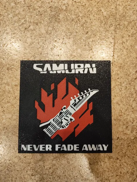 Bìa album Samurai phong cách Cyberpunk - Image 3