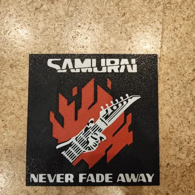 Bìa album Samurai phong cách Cyberpunk