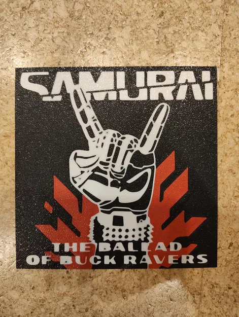 Bìa album Samurai phong cách Cyberpunk - Image 5