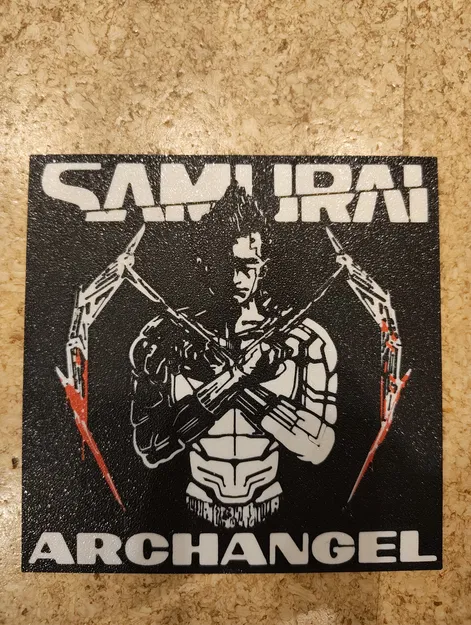 Bìa album Samurai phong cách Cyberpunk - Image 7