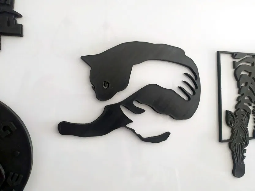 Mô hình tranh treo tường: Mèo nằm trong lòng bạn - Image 3