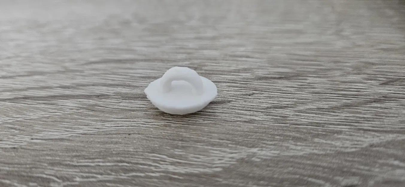 Mẫu in 3D nút áo đơn giản tùy chỉnh kích thước tiện lợi - Image 2