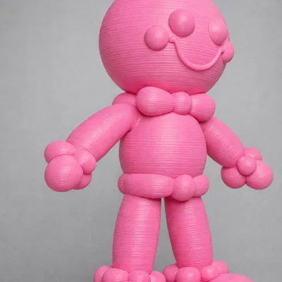 Mô hình chú hề bong bóng trang trí ấn tượng - File in 3D chất lượng