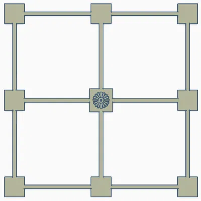 Mẫu Bed Level Test - Kiểm tra độ phẳng bàn in 3D chuẩn nhất