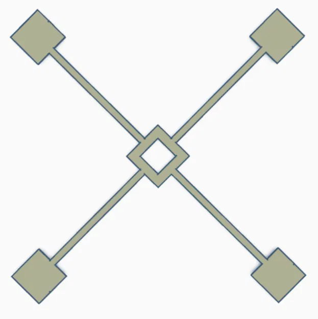 File kiểm tra độ cân bằng bàn in 3D (Small Bed Level Test) - Image 1