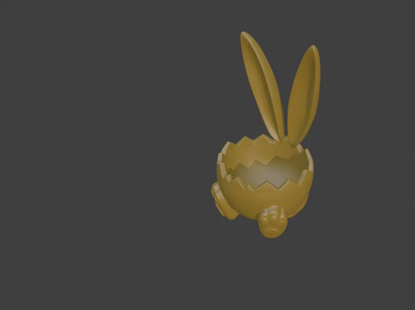 Hộp Đựng Kẹo Hình Trứng Phục Sinh - Image 2